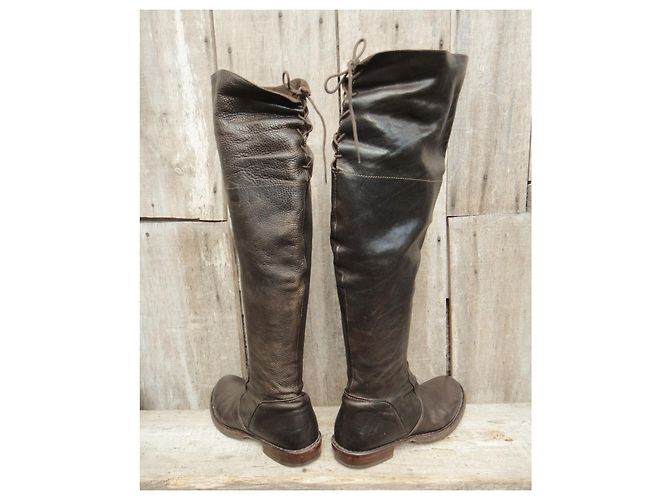 Autre Marque Botas altas Fiorentini + Baker p 37 Marrón oscuro - vista 5