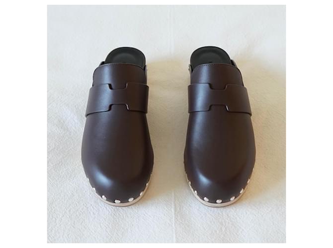 Hermès Zoccoli Calya Marrone - vista 4