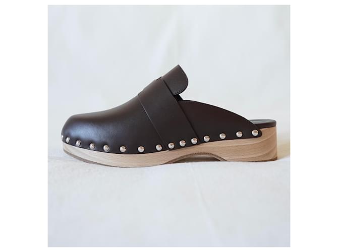 Hermès Zoccoli Calya Marrone - vista 8