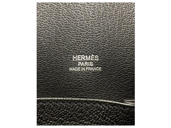 Hermès Jypsiere 26 borsa in TC nero con PHW - vista 15