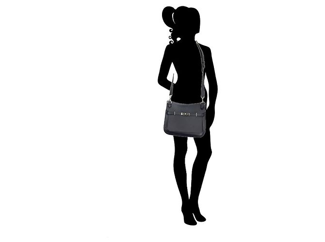 Hermès Jypsiere 26 borsa in TC nero con PHW - vista 2