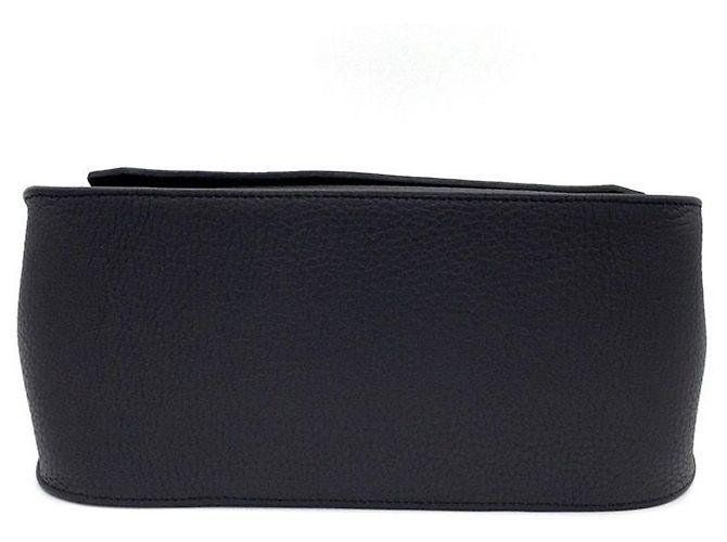 Hermès Jypsiere 26 borsa in TC nero con PHW - vista 8