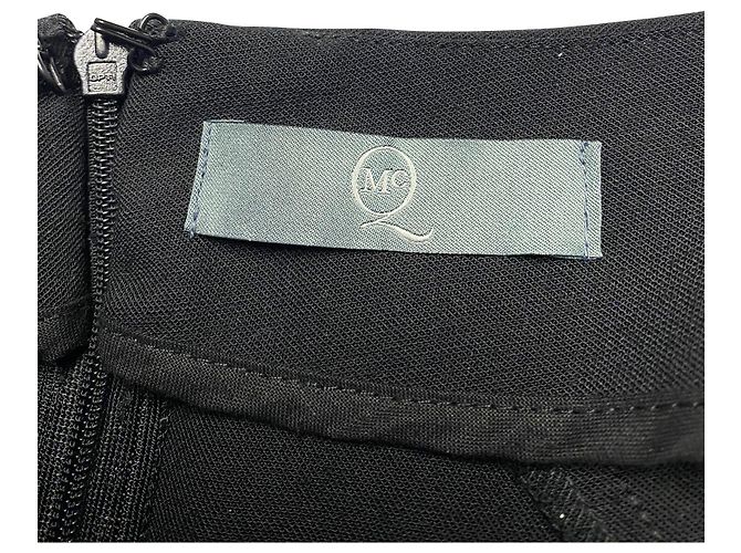 Jupe crayon Alexander McQueen en polyester noir - vue 5