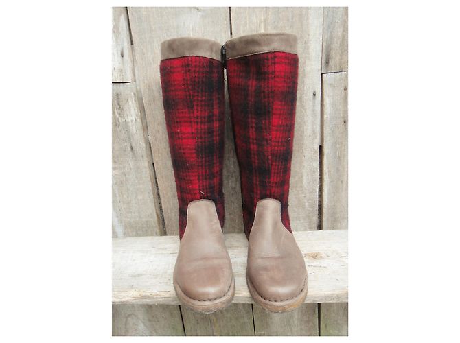 Botas de piel Woolrich p 40 Roja - vista 3