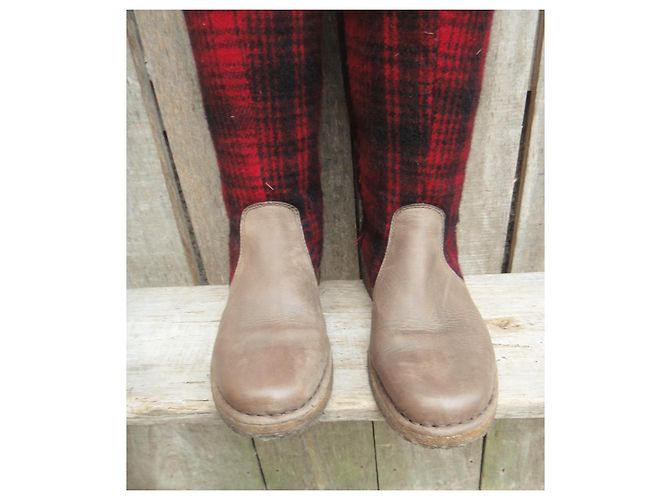Botas de piel Woolrich p 40 Roja - vista 4