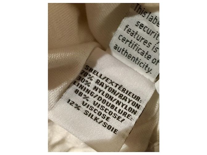 Diane Von Furstenberg Vestido de encaje blanco Zarita Scoop de DVF - vista 2