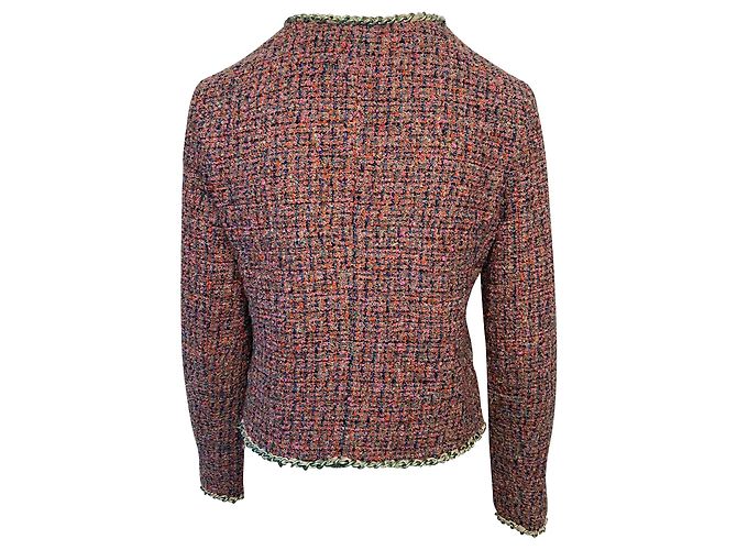 Giacca da sera Dolce & Gabbana in tweed rosa - vista 2