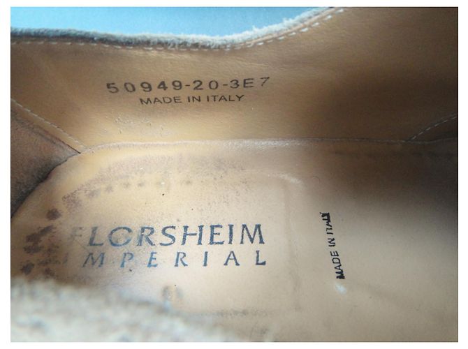 Autre Marque richekieu camoscio Florsheim Imperial p 41 Beige - vista 5