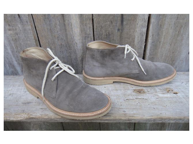 Autre Marque Botas Desert Florsheim Taupe Camurça 41 - vista 2