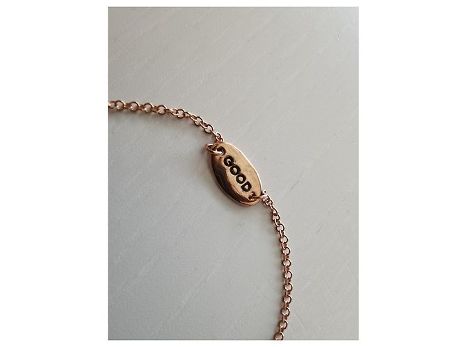 Dodo Pomellato BRACCIALE DODO IN ORO ROSA 9KT GOOD/BAD - vista 4