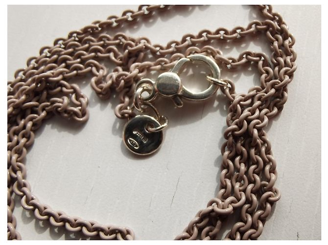 Dodo Pomellato COLLANA DODO IN ARGENTO LACCATO ROSA - vista 3