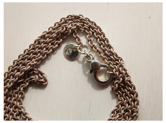 Dodo Pomellato COLLANA DODO IN ARGENTO LACCATO ROSA - vista 4
