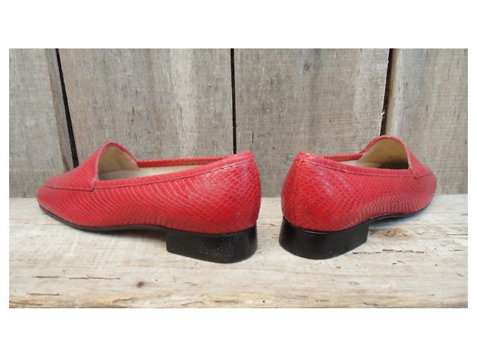 Autre Marque Mocassini dolci 37 VINTAGE ▾ 1980 Rosso - vista 4