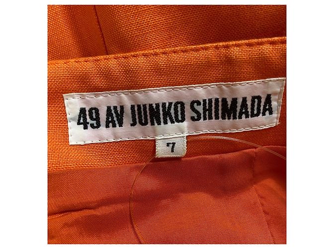 [Gebraucht] Junko Shimada Einteiler Größe 7 S Damen Orange - Ansicht 3