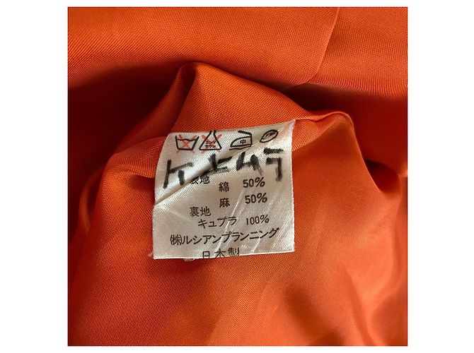 [Gebraucht] Junko Shimada Einteiler Größe 7 S Damen Orange - Ansicht 4