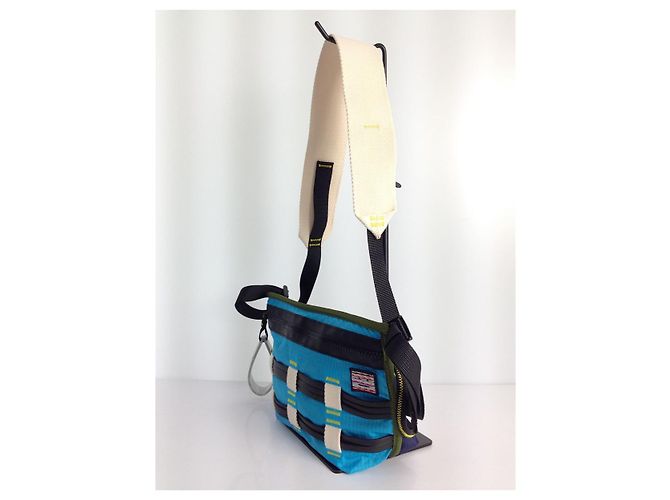 [Usado] Acne Studios (Acné) ◆ Bolso de hombro / Nylon / Azul / Abbey Aqua Blue - vista 2