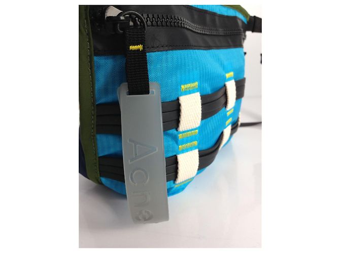 [Usado] Acne Studios (Acné) ◆ Bolso de hombro / Nylon / Azul / Abbey Aqua Blue - vista 6