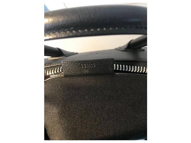 Borsa Givenchy Antigona in pelle nera martellata Nero Silver hardware - vista 14