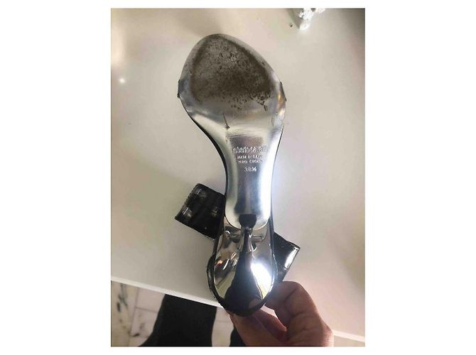 ROBERTO CAVALLI Sandalen mit Absatz Schwarz - Ansicht 2
