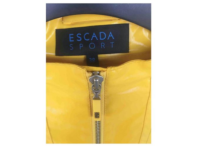 Chaqueta impermeable Escada sport Amarillo - vista 4
