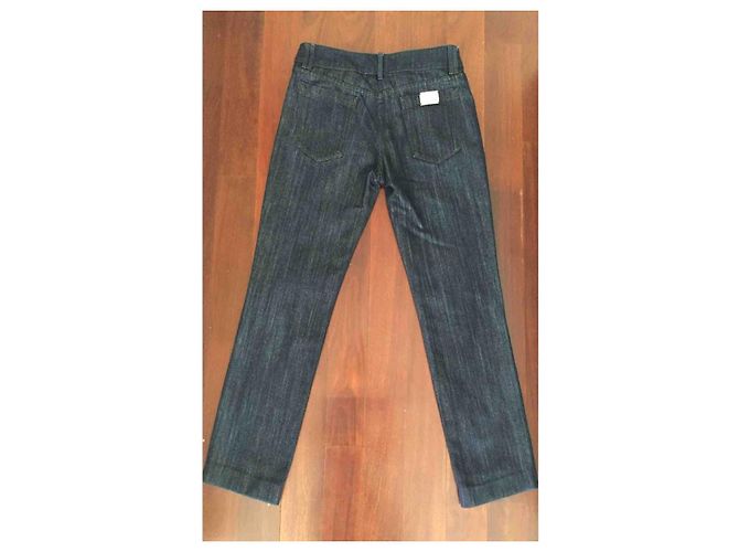 Vaqueros Christian Dior de denim azul - vista 4