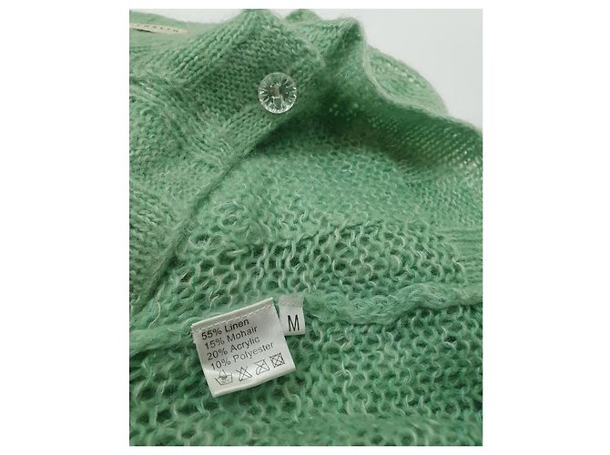 Autre Marque Thelin Strickjacke grün Größe M - Ansicht 4