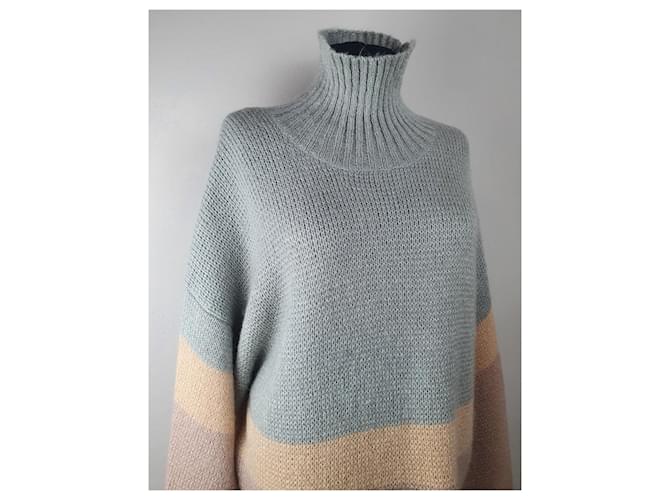 Dagmar Pullover aus Kid Mohair Mischung XL Mehrfarben - Ansicht 2