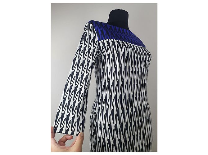 Abito in seta Diane Von Furstenberg Multicolore - vista 2