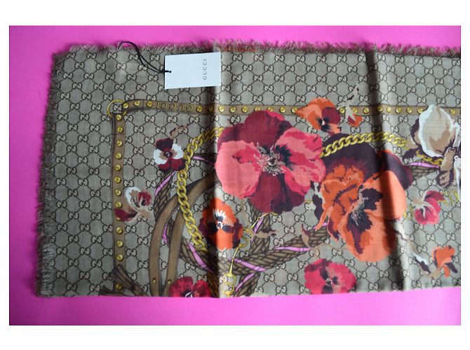 sciarpa in lana GUCCI NEW - vista 3