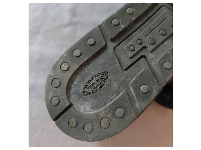 Sneakers Tod's Blu Marino Pelle Blu navy - vista 7