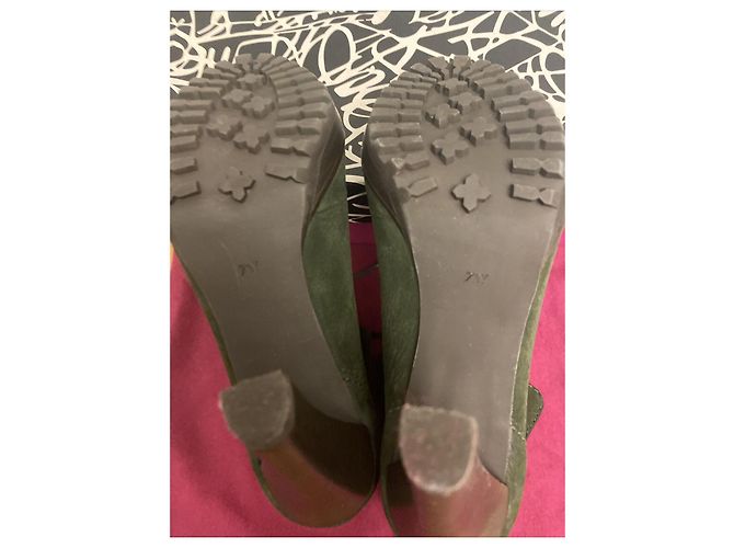 Diane Von Furstenberg Stivaletto stringato DvF Jameson in nabuk Cachi - vista 10