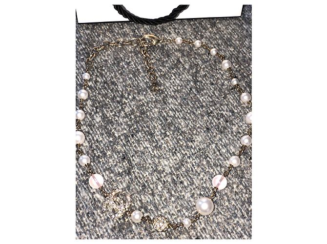 Chanel Perlenkette mit Strass - Ansicht 3