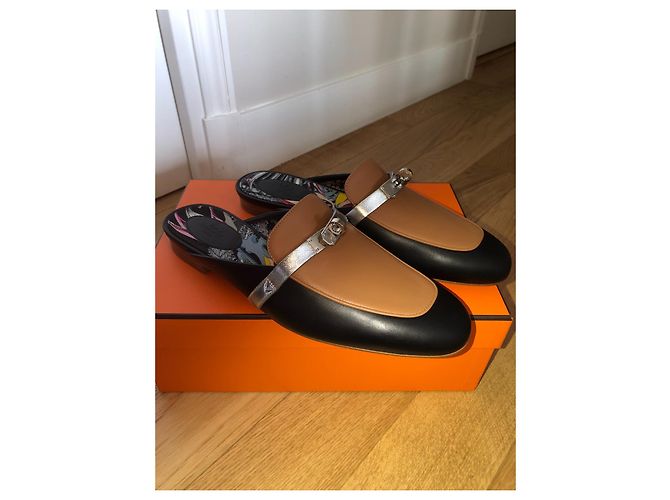 Hermès OZ Black Silvery Beige - view 7
