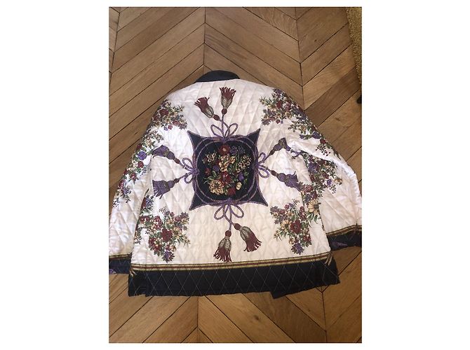 Giacca Gucci in seta multicolore - vista 2