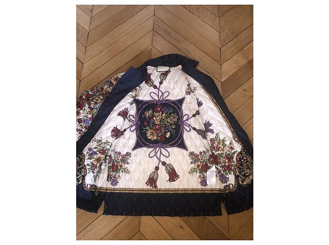Giacca Gucci in seta multicolore - vista 3