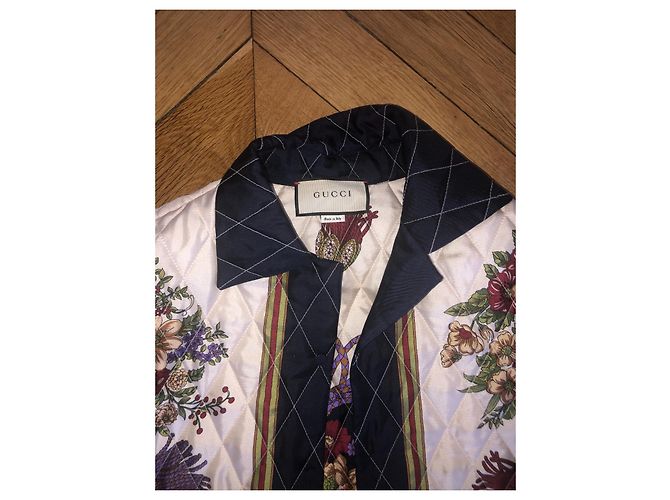 Giacca Gucci in seta multicolore - vista 6