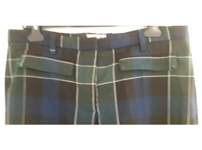 Pantalones anchos de cuadros Baum und Pferdgarten 44 FR Multicolor - vista 3