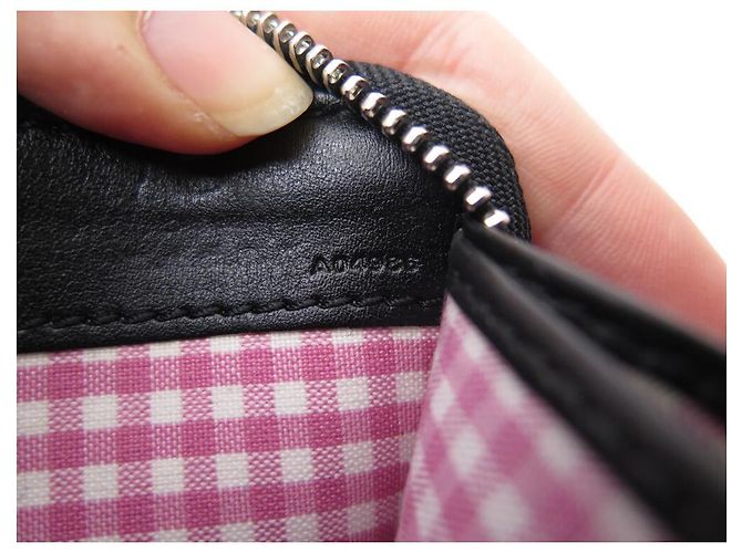 NEU LANCEL BRIGITTE BARDOT WALLET + SCHWARZE CANVAS MÜNZWALLET IN BOX - Ansicht 11