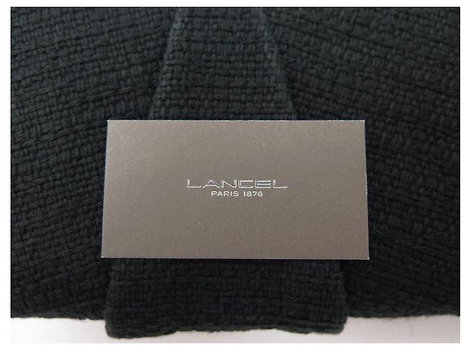 NEU LANCEL BRIGITTE BARDOT WALLET + SCHWARZE CANVAS MÜNZWALLET IN BOX - Ansicht 14