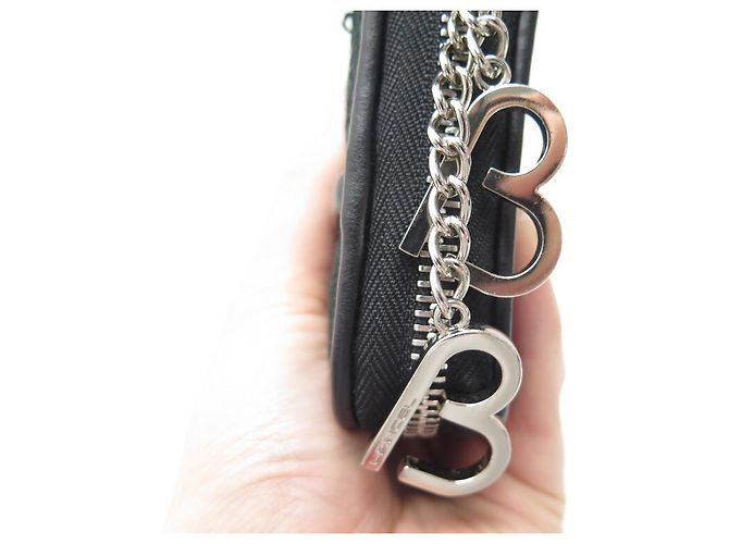 NEU LANCEL BRIGITTE BARDOT WALLET + SCHWARZE CANVAS MÜNZWALLET IN BOX - Ansicht 6