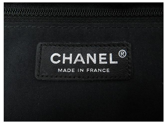 Borsa Chanel 2.55 BORSA A MANO GRANDE GM BLACK TWEED BANDOULIERE NERA - vista 13