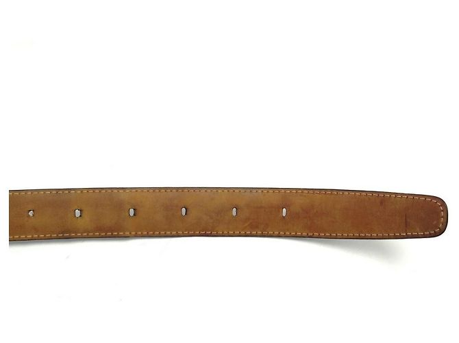 GURT LOUIS VUITTON T95 CANVAS GÜRTEL BRAUNES MONOGRAMM CANVAS ELLIPSE - Ansicht 8
