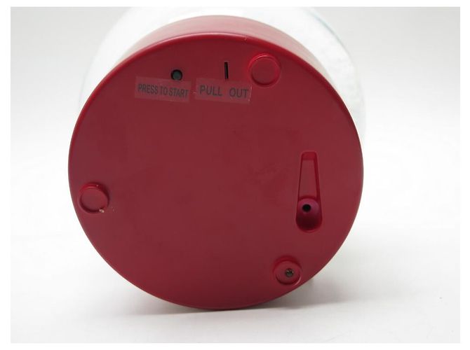 NINE CHANEL PARFUM NUMMER SCHNEEBALL 5 GROSSES ROTES USB-AUFLADBARES MODELL - Ansicht 3
