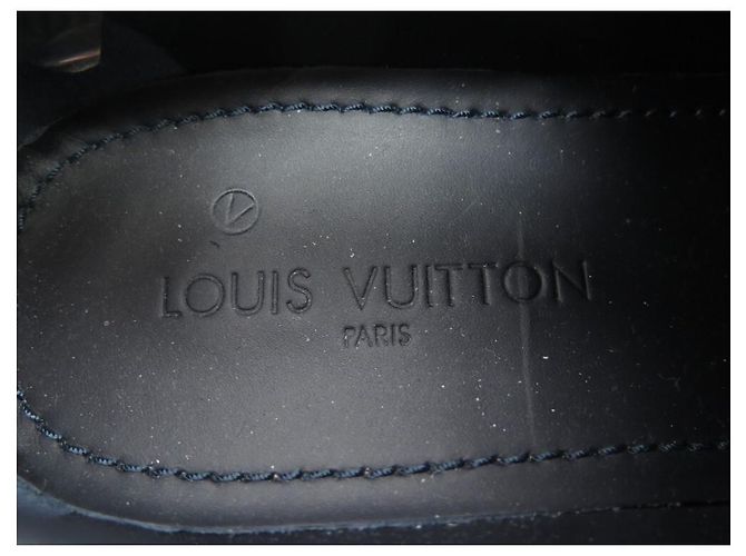 NUOVE SCARPE LOUIS VUITTON DERBY CAMPUS 8.5 42.5 NUOVE SCARPE BLU CAMOSCIO - vista 6