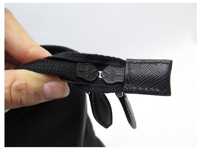 NUOVA BORSA A MANO PRADA CABAS tote 1BG052 BORSA NUOVA IN NYLON NERO - vista 10