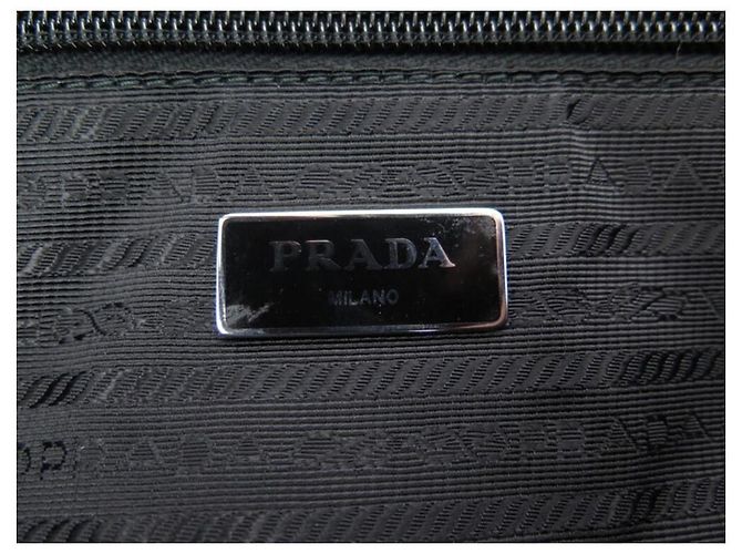 NUOVA BORSA A MANO PRADA CABAS tote 1BG052 BORSA NUOVA IN NYLON NERO - vista 12