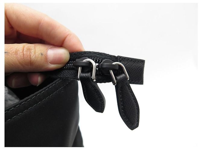 NUOVA BORSA A MANO PRADA CABAS tote 1BG052 BORSA NUOVA IN NYLON NERO - vista 9