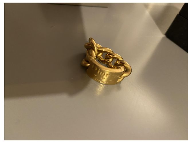 Dior Gourmette Ring Gelbgold Größe 49 Gold hardware - Ansicht 3