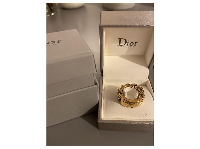 Dior Gourmette Ring Gelbgold Größe 49 Gold hardware - Ansicht 4