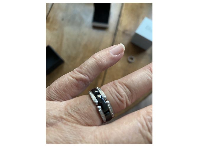 Chanel Modello ultra medio con diamanti Silver hardware - vista 11